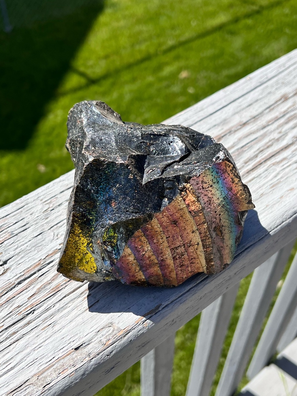 Large Black Obsidian Stone - Raw - Picture 3 of 6